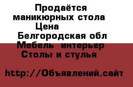 Продаётся 2 маникюрных стола. › Цена ­ 2 500 - Белгородская обл. Мебель, интерьер » Столы и стулья   